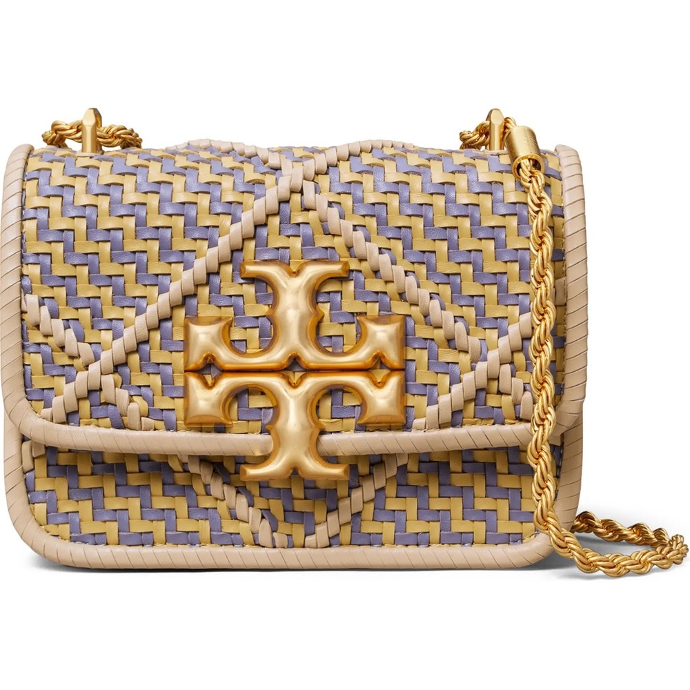 Eleanor Woven Shoulder Bag TORY BURCH